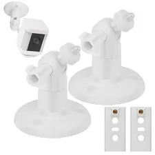 2Pack 360° Adjustable Wall Mount for Ring Spotlight Cam Battery/Cam Plus/Pro (Ba