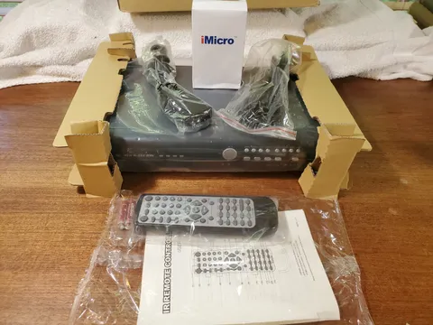 New IMicro 4 Channel DVR for Security Camera 500 GB H.264 C7