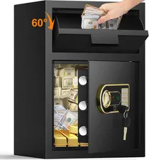 2.8 Cub Drop Safe for Business, Anti-Theft Drop Slot Safes for Money | Heavy Dut