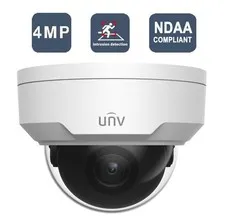 UNIVIEW 4MP PoE IP Dome Outdoor Network Security Camera ONVIF NDAA Compliant