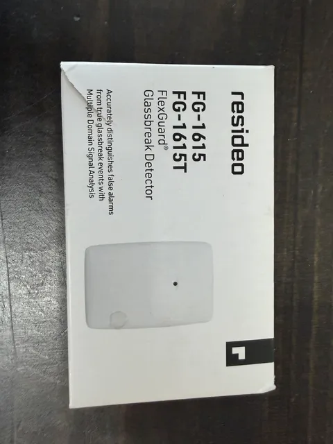 Resideo FG-1615T FlexGuard Glassbreak Detector New Open Box Honeywell Alarm