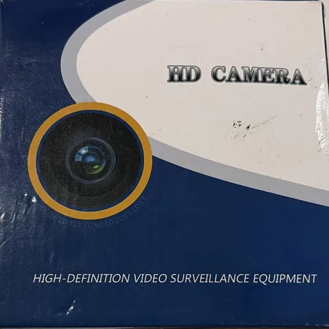 HD Surveillance Camera Color Mode Black High-Definition Video Equipment