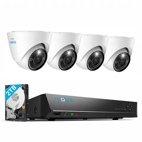 Reolink 8CH 16CH 8MP Spotlight PoE Security Camera System Zoom 24/7 Recording