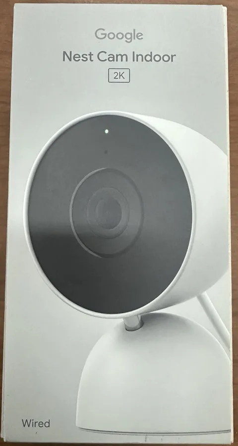 3 Pack Google Nest Cam Indoor Wired 3rd Gen 2K HDR Night Vision Cam Snow GA09973
