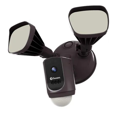 Wi-Fi 1080p Waterproof Motion Activated FloodLight Camera with Night Vision, ...
