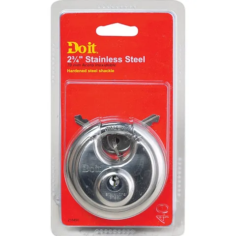 Do it 2-3/4 In. Shrouded Keyed Padlock 1870DDIB SIM Supply, Inc. 1870DDIB