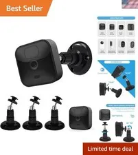 Blink Outdoor Camera Mount, 360 Degree Adjustable Indoor/Outdoor Wall Mount Brac