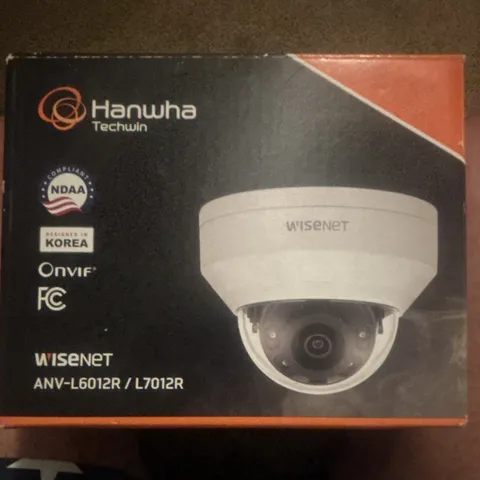 Hanwha Techwin Wisenet ANV-L7012R 4MP IP Dome Camera IR PoE ONVIF WDR