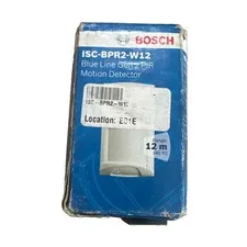 Bosch Alarm Gen2 PIR Blue Line ISC-BPR2-W12 Motion Detector sensor E45