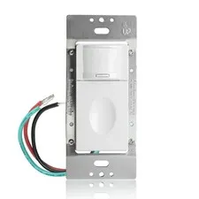 Motion Light Switch, 5A Single Pole, Occupancy/Vacancy/Manual Modes, No Neutr...