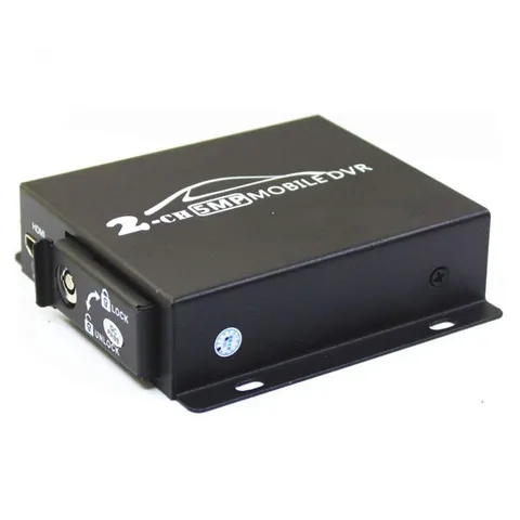 Mini Car Mobile DVR, 2CH 1080P AHD with Dual SD Slots & Remote for Car/Truck/...