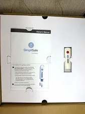 SimpliSafe Original Gen 1 Security System Kit Base Keypad 2 Entry Motion Remote