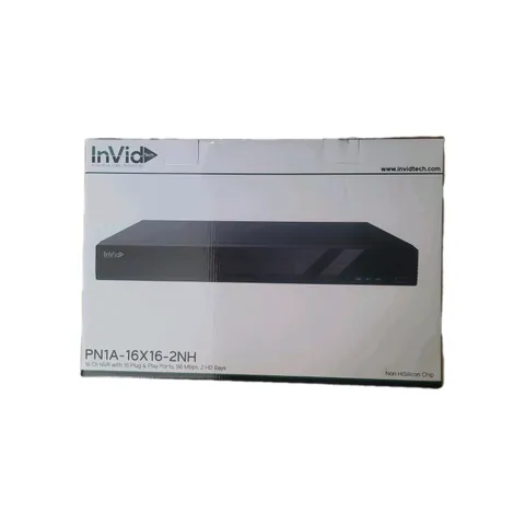 InVid Tech PN1A-16X16-2NH 16-Channel NVR Network Video Recorder Security System
