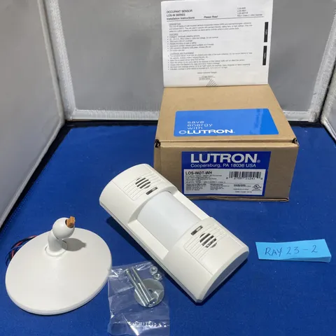 Lutron LOS-WDT-WH Dual Technology Occupancy Sensor 24V New In Box FREE SHIPPING