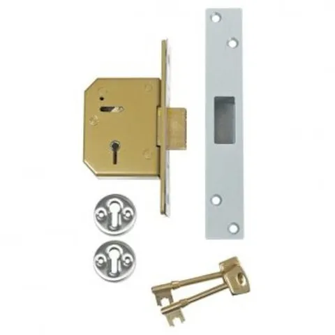 CHUBB / Union  3G115 High Security Mortise Deadbolt Satin Chrome Finish