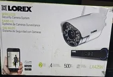 Lorex, 2 Camera, 4 Camera Supported, Wireless, 500 GB HDD, 135/90 Night Vision