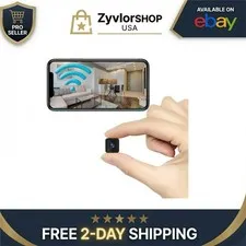 Mini WiFi Security Camera 1440p Indoor Outdoor Night Vision X11Pro