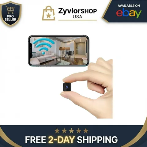 Mini WiFi Security Camera 1440p Indoor Outdoor Night Vision X11Pro
