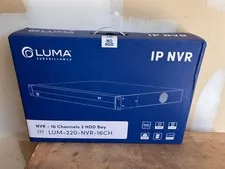 Luma 220 Series NVR 16 Channel 2HDD Bay 16PoE (LUM-220-NVR-16CH)
