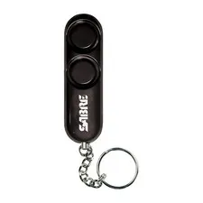 SABRE PA-01, 120dB Personal Alarm With Key Ring, Audible Up To 1,280 Feet, Black