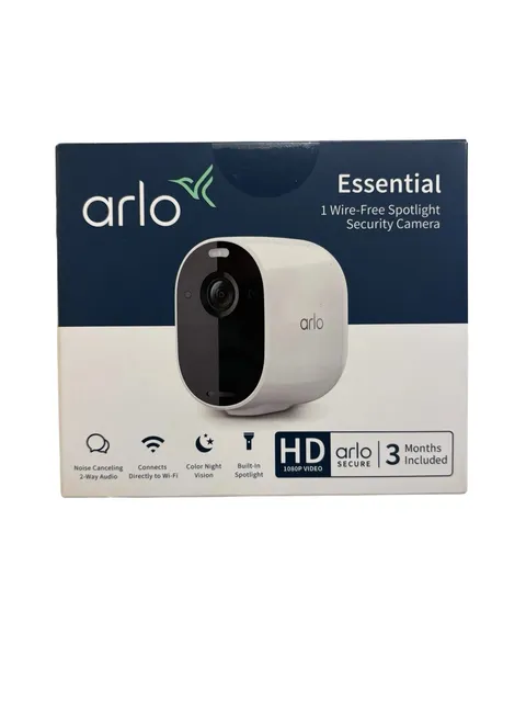 Arlo Essential Spotlight Wireless Indoor/Outdoor Camera VMC2030-100NAS Single