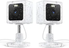 Weatherproof Indoor and Outdoor IP65 2K Wi-Fi Smart Home Security Camera with Co