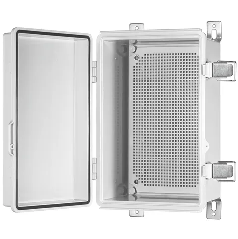 Ordentlich Waterproof Electrical Junction Box 11.4"×7.5"×5.5", Grey Cover