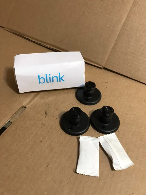 (3-Pk) OEM Blink Outdoor 4 Smart Security Camera Mounts Adjustable Black -NOB