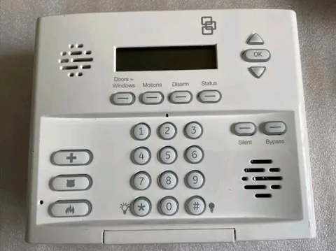 GE Interlogix XT 600-1054-95R-11 Home Security Alarm System Keypad TESTED WORKS