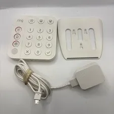 Ring 5AT2S7 (2nd Gen) White 19-Button Home Security System Wireless Alarm Keypad