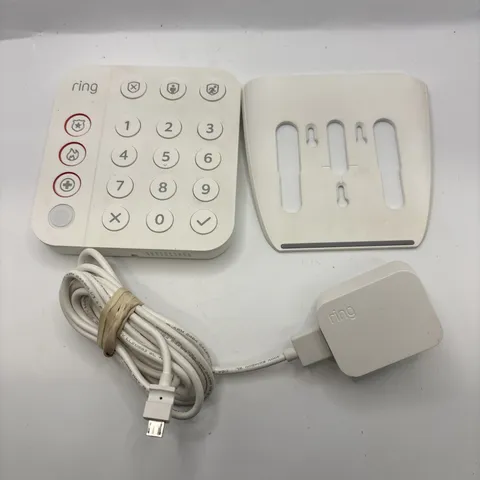 Ring 5AT2S7 (2nd Gen) White 19-Button Home Security System Wireless Alarm Keypad