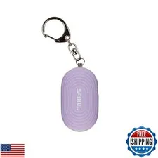 SABRE 2-in-1 Personal Alarm with LED Light, 130dB Personal Safety Siren, Snap