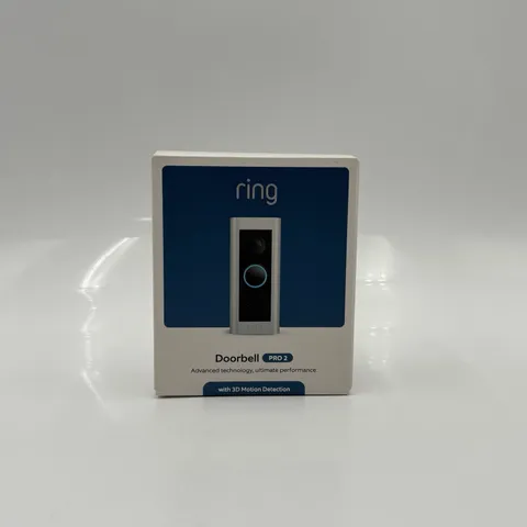 Ring Pro 2 Video Doorbell with 3D Motion Detection 23-008965-01 Silver New