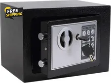 Electronic Deluxe Digital Security Safe Box Key Keypad Lock Home Office