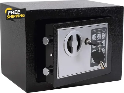 Electronic Deluxe Digital Security Safe Box Key Keypad Lock Home Office