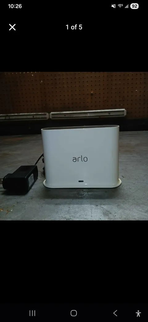 Arlo VMB4500 Base Station Smart Hub White Wi-Fi USB Storage HomeKit/Alexa