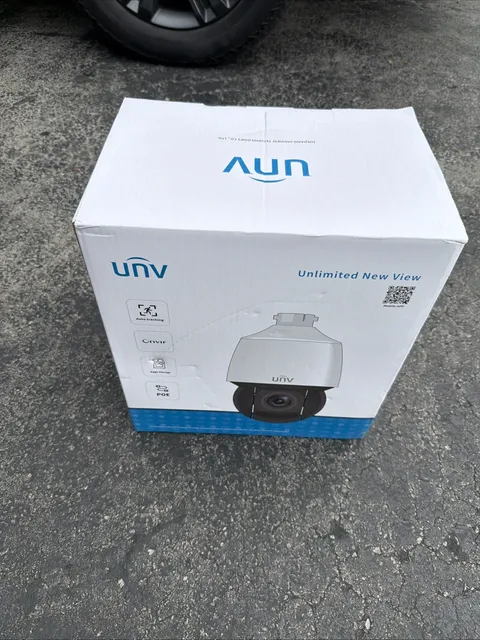 Uniview UNV 4MP 25x Network PTZ IP Camera CCTV IPC6424SR-X25-VF-B NIB $1200 MSRP
