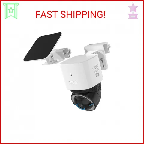 Koroao Outdoor Gutter Mount Compatible with Eufy Security 4G LTE Cam S330/SoloCa