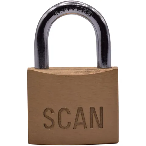 Scan BC0440KA2 Brass Lock 40mm Equal Key Pack of 2