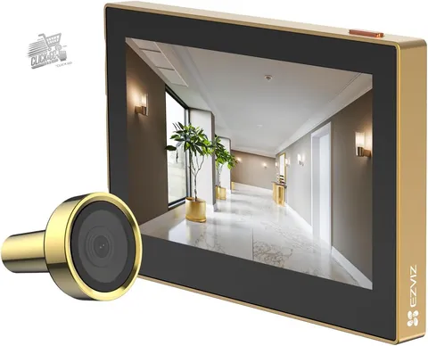 CP2 1080P Battery Operated Digital Peephole with 4.3" Color Screen, Vision Gr