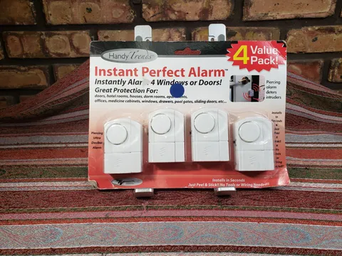 Handy Trends Instant Perfect Alarm 4 Pack Doors Windows Garage Great Price