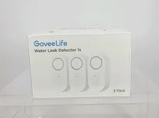 Govee Water Leak Drip Detector 1s 3 Pack H5059 Alert Alarm Audio Sensor Open Box