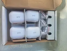 Arlo Essential Wire-Free HD Security Camera System 4 Cameras Open Box Unused