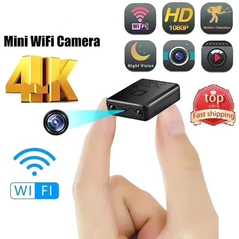 2025 Smart Mini WiFi Camera Wireless 1080P HD Night Cam w/Battery Home Security