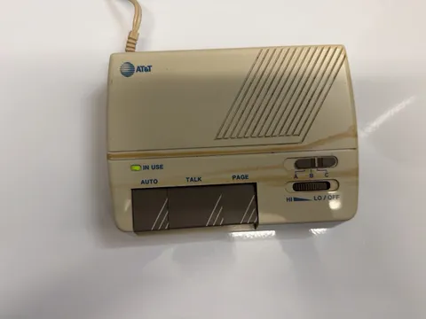 Vintage AT&T Wired Intercom Speaker System Wall/Desk Unit Tested Working Retro