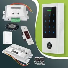 HOMSECUR APP WIFI Password Access Control Set Surface Mount Drop Bolt Lock