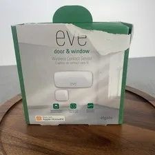 Eve Door & Window Wireless Contact Sensor NEW Open Box