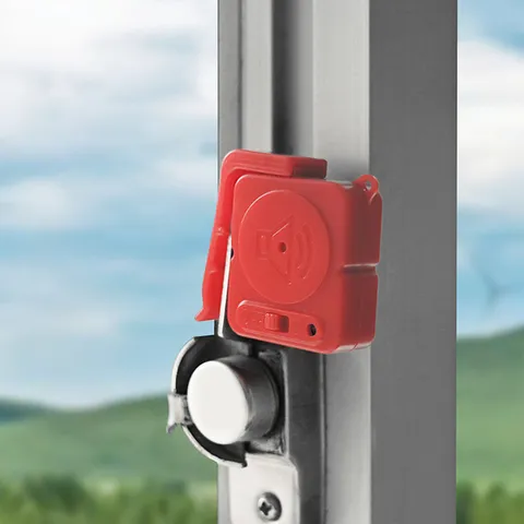 (Red) Loud 120DB Personal Alarm Personal Self Defense Safety Alarm