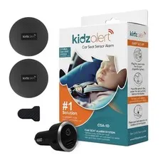 KIDZALERT Car Seat Sensor Alarm 1 Alarm 2 Sensors