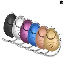Multi-Color 140dB Personal Safety Alarm Keychains - Emergency Protection Pack